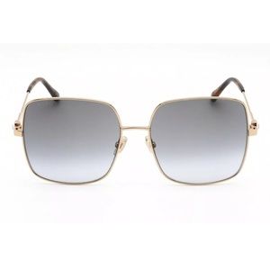 NWT [Jimmy Choo] LILI Women’s Sunglasses Black Gold with Case